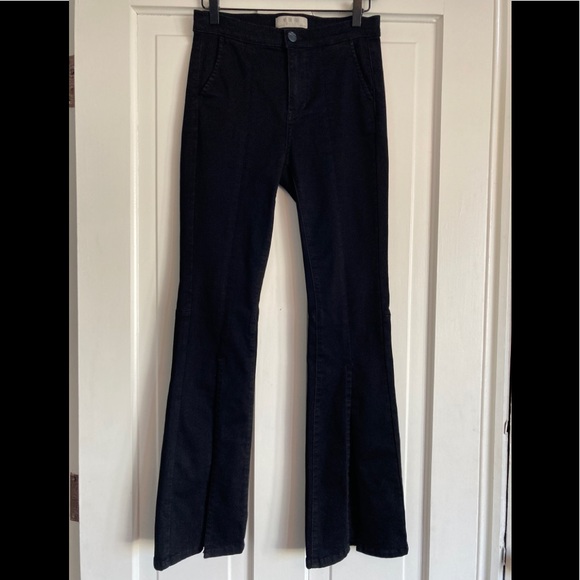 Free People Flare Slit Jeans - Picture 3 of 6